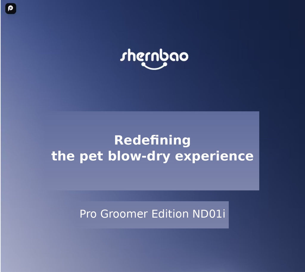 Hands-Free Neck Pet Dryer | Wearable Dog & Cat Grooming Dryer (US Plug, 1000W)