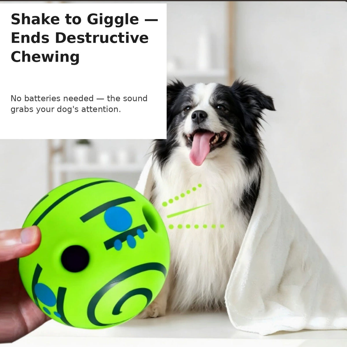 Play & Wash Bundle — Giggle Ball + Bottle-Cap Paw Washer